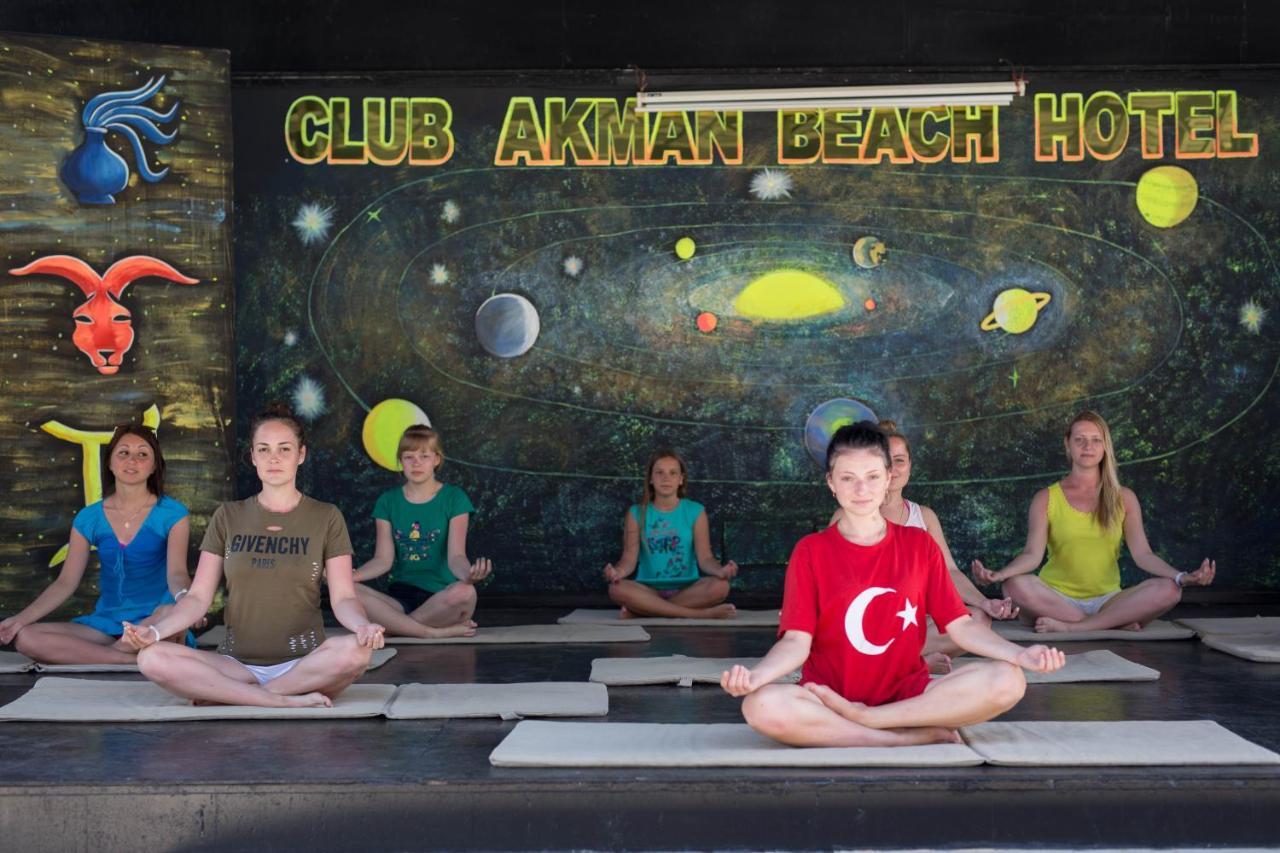 Club Akman Beach Çamyuva Buitenkant foto