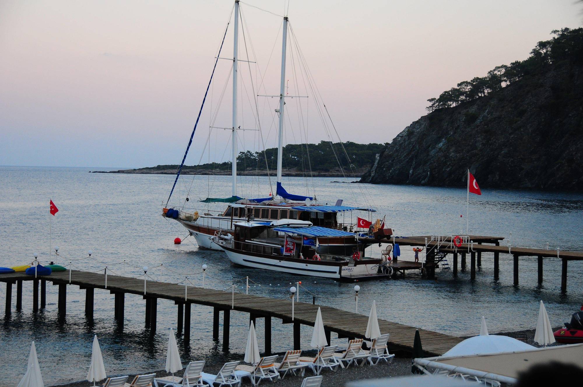 Club Akman Beach Çamyuva Buitenkant foto