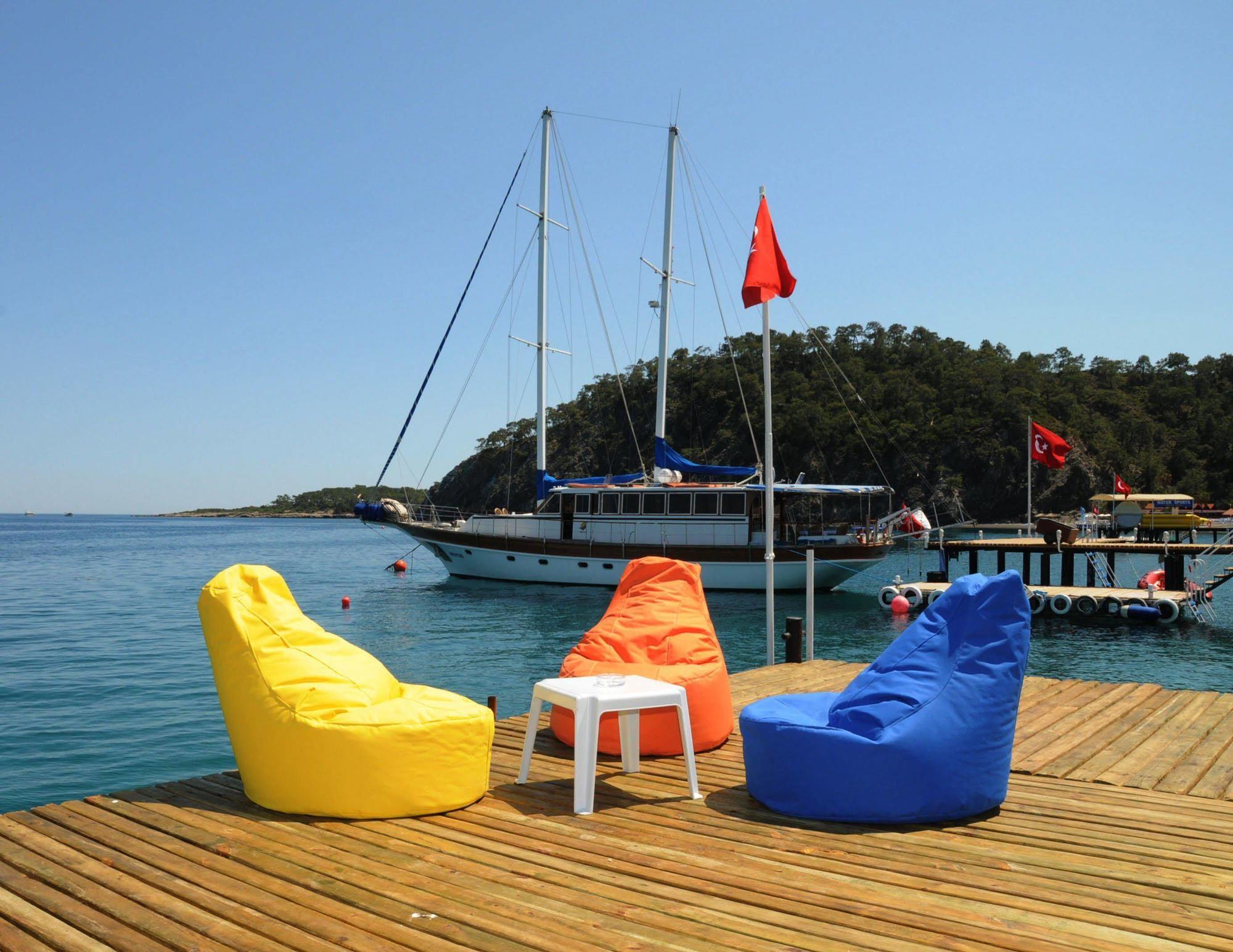 Club Akman Beach Çamyuva Buitenkant foto